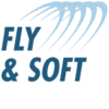 Logo von Fly and Soft in Farbe.