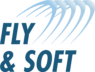 Logo von Fly and Soft in Farbe.